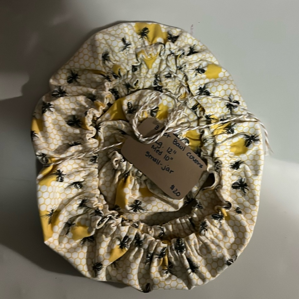 Handmade bowl covers